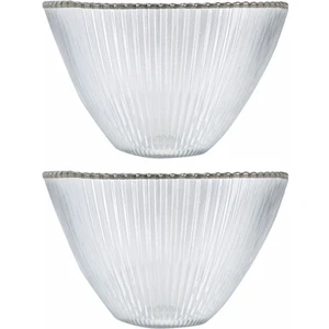 Moon Gümüş Kase 22CM 2'li