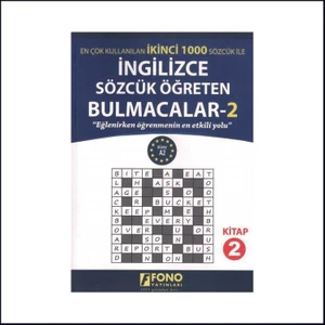 Fono Yayınları Ingilizce Sözcük Öğreten Bulmacalar A2 Seviye