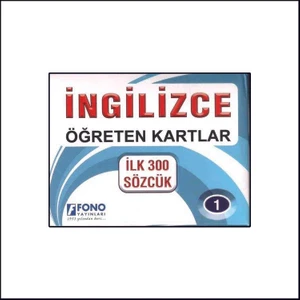 Fono Yayınları Ingilizce Öğreten Kartlar 1 Ilk 300 Sözcük