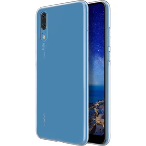 Huawei P20 Kılıf Crystal Clear Liquid Soft Transparent Şeffaf Ince Silikon
