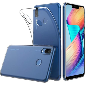 Huawei Honor Play Kılıf Crystal Clear Liquid Soft Transparent Şeffaf Ince Silikon