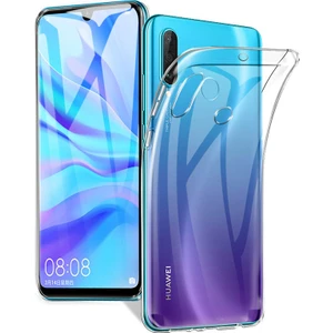 Huawei P30 Lite Kılıf Crystal Clear Liquid Soft Transparent Şeffaf Ince Silikon