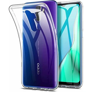 Oppo A5 - A9 2020 Kılıf Crystal Clear Liquid Soft Transparent Şeffaf Ince Silikon