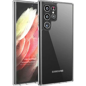 Samsung Galaxy S22 Ultra Kılıf Crystal Clear Liquid Soft Transparent Şeffaf Ince Silikon