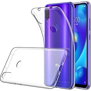 Xiaomi Mi Play Kılıf Crystal Clear Liquid Soft Transparent Şeffaf Ince Silikon