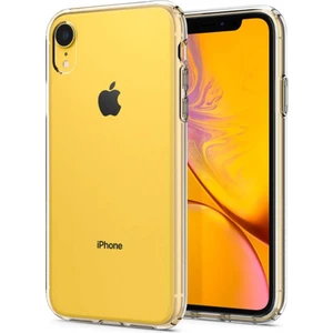 Apple iPhone Xr Kılıf Clear Soft Transparent Şeffaf Ince Silikon + Ekran Koruyucu