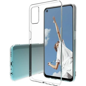 Oppo A52 Kılıf Clear Soft Transparent Şeffaf Ince Silikon + Ekran Koruyucu