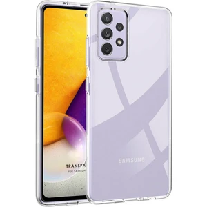 Samsung A52S Kılıf Clear Soft Transparent Şeffaf Ince Silikon + Ekran Koruyucu