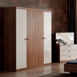 Enza Home Mistral 4 Kapaklı Dolap