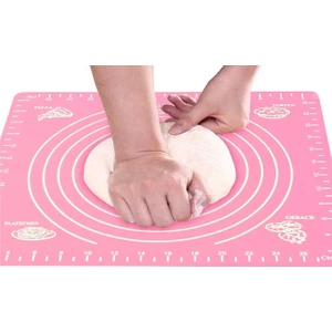 Silikon Hamur Açma Matı + Hamur Merdanesi