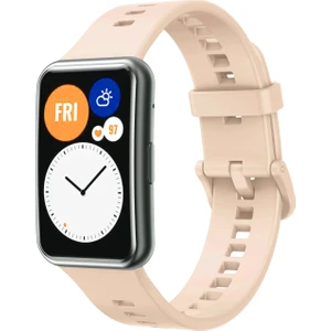 Huawei Watch Fit Uyumlu A+ Yüksek Kalite Yumuşak Pürüzsüz Silikon Kordon Kayış