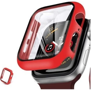 Apple Watch 7 (45 Mm) Uyumlu Nike Kılıf Kasa ve Ekran Koruyucu 360 Tam Koruma