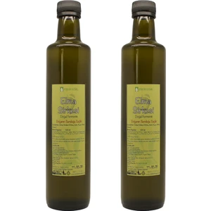 Atadan Doğal Ev Yapımı Elma Sirkesi Cam Şişe 500 ml 2'li