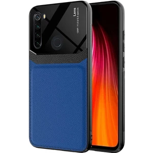 wowacs Xiaomi Redmi Note 8 Uyumlu Kılıf Deri Görünümlü Tpu Sert Malzeme Kapak Kılıf