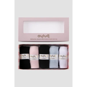 Kadın Modal  5 Çift Özel Kutulu Patik Çorap - 33241-1