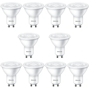 Essential LED Spot 4,7-50W GU10 3000K Sarı Işık 10 Adet