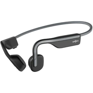 OpenMove–Açık Kulak Tasarımlı, Bluetooth 5.1, IP55 Suya ve Tere Dayanıklılık,6 Saat Pil Ömrü, Çift Gürültü Önleyici Mikrofon, Günlük ve Spor Kullanımı için Kemik İletimli Kablosuz Kulaklık - Gri