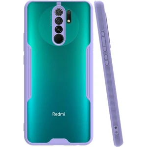 Xiaomi Redmi 9 Tam Korumalı Renkli Kenarlı Parfe Kılıf