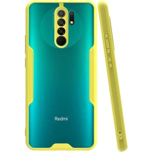Xiaomi Redmi 9 Tam Korumalı Renkli Kenarlı Parfe Kılıf