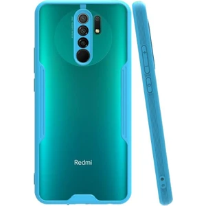 Xiaomi Redmi 9 Tam Korumalı Renkli Kenarlı Parfe Kılıf