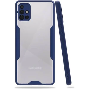 Samsung Galaxy A51 Tam Korumalı Renkli Kenarlı Parfe Kılıf