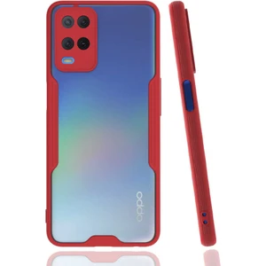 Oppo A54 Tam Korumalı Renkli Kenarlı Parfe Kılıf