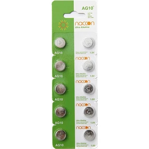 AG10 189 389 LR54 LR1130 Alkaline Düğme Pil 10'lu