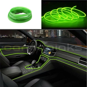 Araç Içi Torpido Ledi Şerit LED Ip LED Neon Yeşil 2 Metre