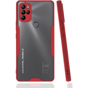 General Mobile Gm 21 Pro Tam Korumalı Renkli Kenarlı Parfe Kılıf