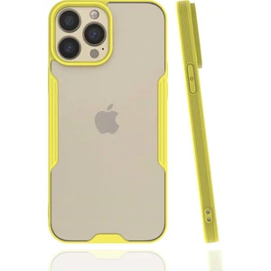 Apple iPhone 13 Pro Max Tam Korumalı Renkli Kenarlı Parfe Kılıf