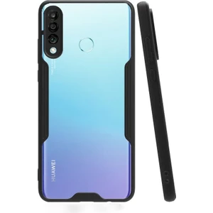 Huawei  P30 Lite Tam Korumalı Renkli Kenarlı Parfe Kılıf