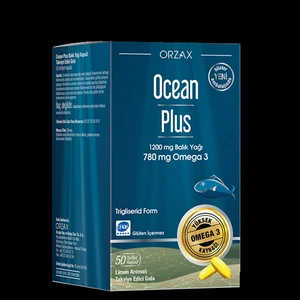 Ocean Orzax Ocean Plus 1200 Mg Balık Yağı 780 Mg Omega 3