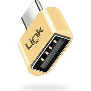 Linktech O192 USB - Type-C Dönüştürücü Otg Metal Adaptör