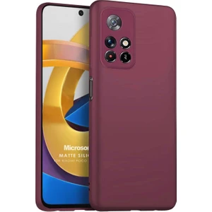 Matte Silicone Xiaomi Redmi Note 11T Kılıf Mor