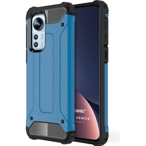 Xiaomi Mi 12 Kılıf Rugged Armor Mavi