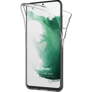Samsung Galaxy S22 Kılıf 6 Tarafı Tam Full Koruma 360 Clear Soft Şeffaf