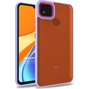 Xiaomi Redmi 9c Kılıf Bright Planet Lila