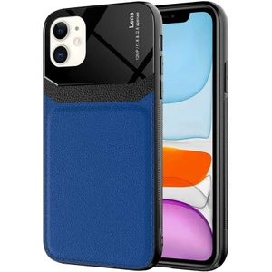 wowacs Apple iPhone 11 Uyumlu Kılıf Deri Görünümlü Tpu Sert Malzeme Kapak Kılıf