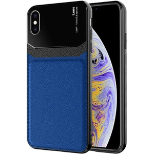 wowacs Apple iPhone X/xs Uyumlu Kılıf Deri Görünümlü Tpu Sert Malzeme Kapak Kılıf