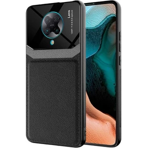 wowacs Xiaomi Poco F2 Pro Uyumlu Kılıf Deri Görünümlü Tpu Sert Malzeme Kapak Kılıf