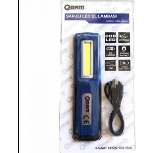 Şarjlı Mıknatıslı LED Fener/lamba 240 Lumens Tamirci Feneri Profesyonel LED Işık