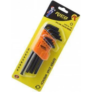 9 Parça Torx Uzun Allen-Alyan Anahtar Seti