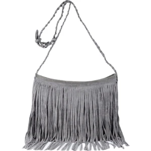 Devils Eye Püsküllü Polar Vintage Omuz Askılı Çanta (Yurt Dışından)