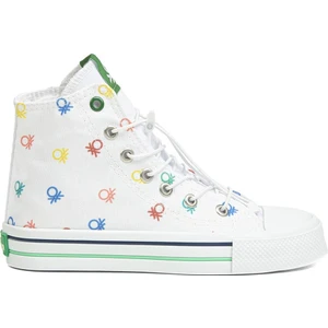 Benetton® | BN-30183 - 3394 Beyaz - Çocuk Spor Ayakkabı