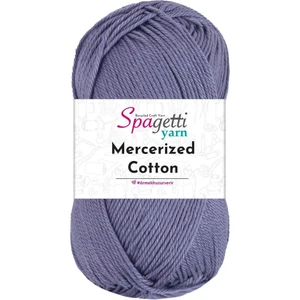 Spagettiyarn Mercerized Cotton Açık Lila El Örgü Ipliği