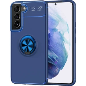 Tekno Grup Samsung Galaxy S22 Kılıf Ultra Korumalı Yüzüklü Manyetik Ravel Silikon