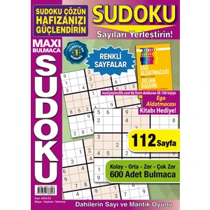 Bulmaca Sudoku 2022/02