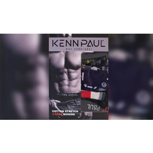Kenn Paul Kp Desenli 3 Lü Boxer