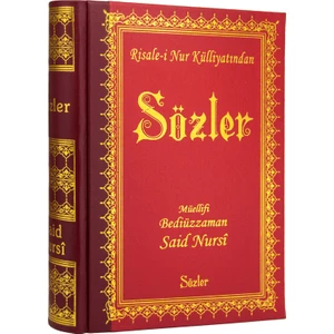 Sözler (Büyük Boy - Suni Deri Kapak)