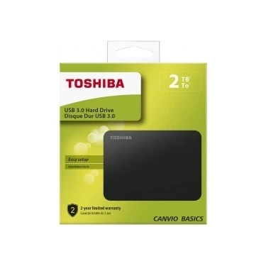 Toshiba 2tb Canvio Basics 2.5&quot; Usb3.0 Toshıba